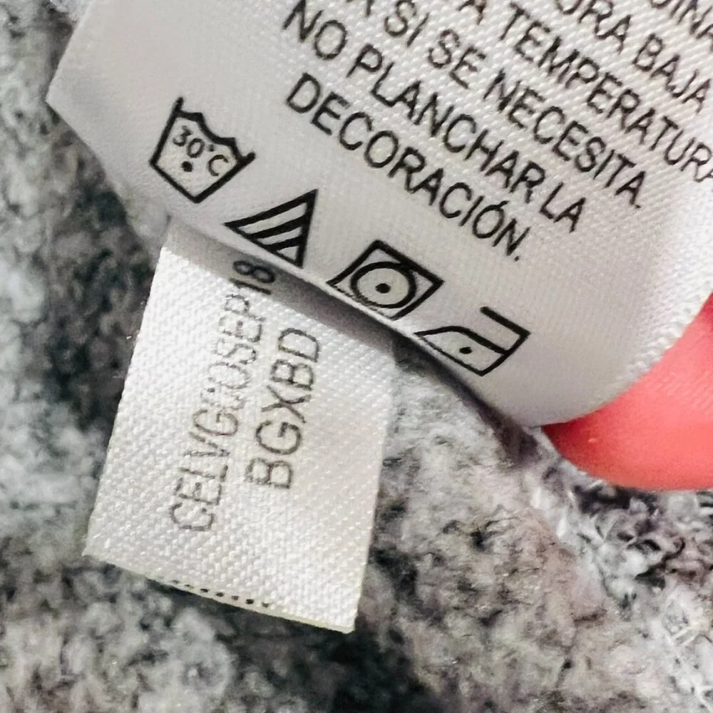 Xavier Musketeers Champion Elite Fleece Sweater Pullover Henley Heathered Gray S - Picture 7 of 8